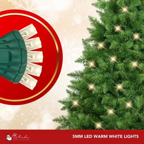 9FT Pre-Decorated PVC Tree