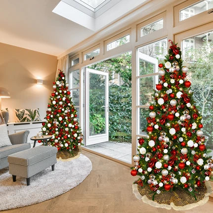 9FT Pre-Decorated PVC Tree