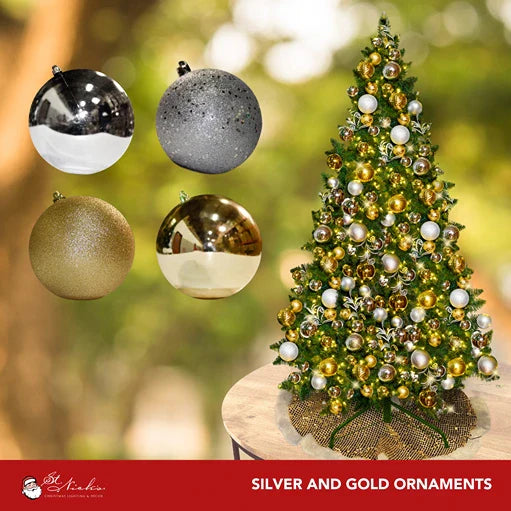 9FT Pre-Decorated PVC Tree