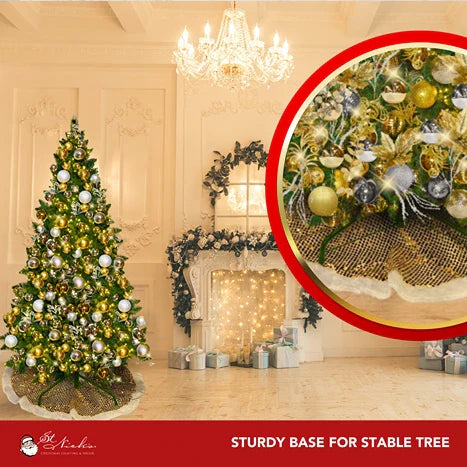 9FT Pre-Decorated PVC Tree