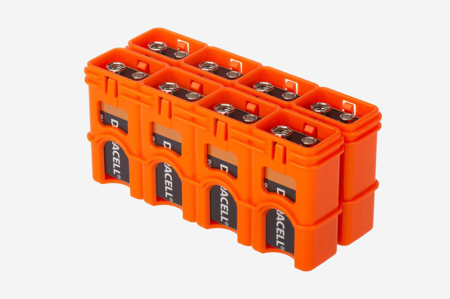 9V - 8 Pack (Orange)