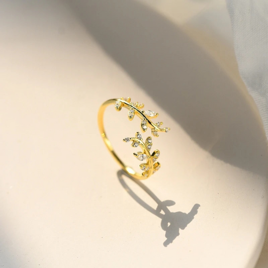 OLIVE BRANCH RING (ADJUSTABLE) - Concordia Style Boutique