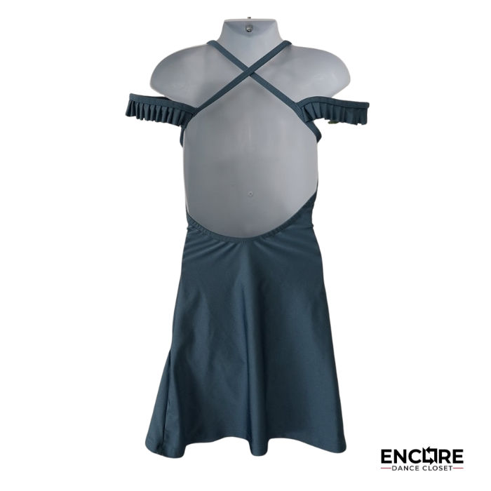 Slate Elegance Dress Set