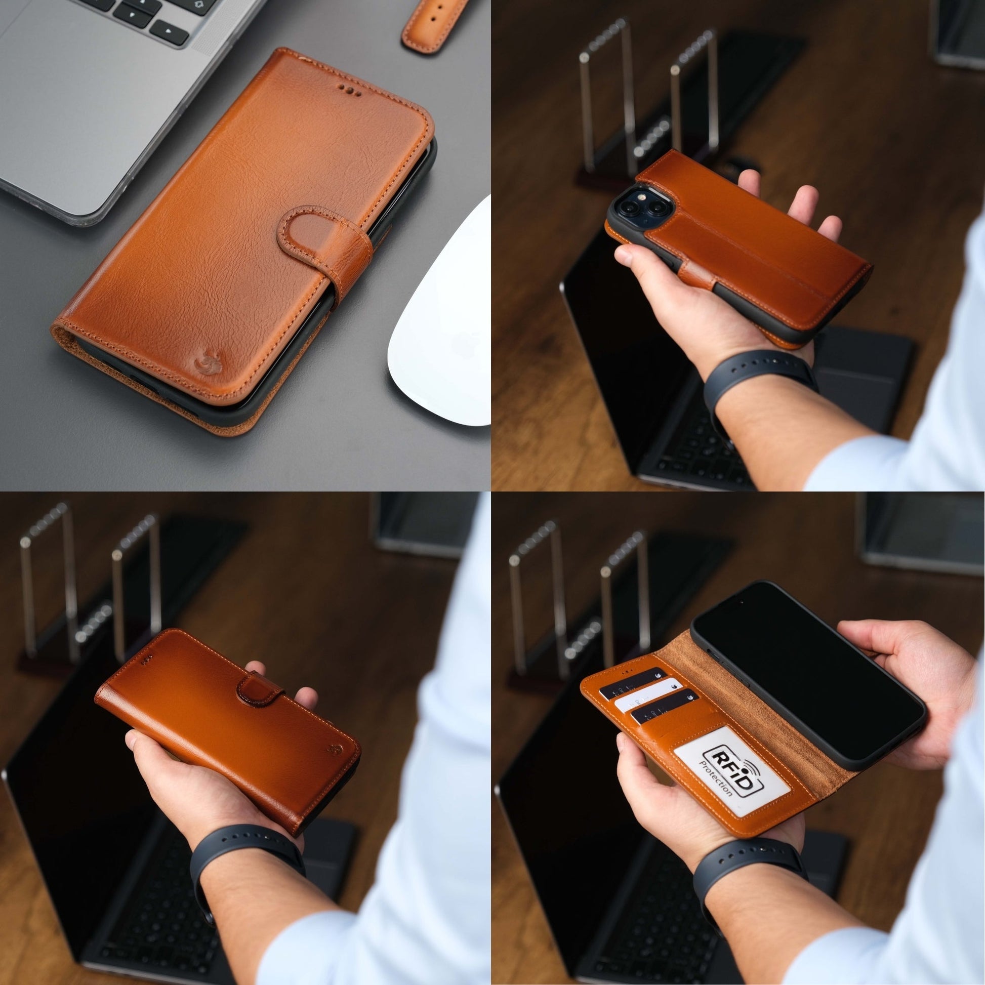 Casper iPhone 16 Pro Max Wallet Case Leather MagSafe - Concordia Style Boutique