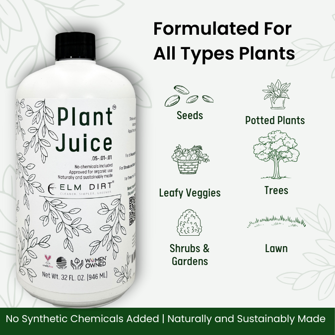 Plant Juice - Premium Gardenig from Elm Dirt - Just $19.95! Shop now at Concordia Style Boutique