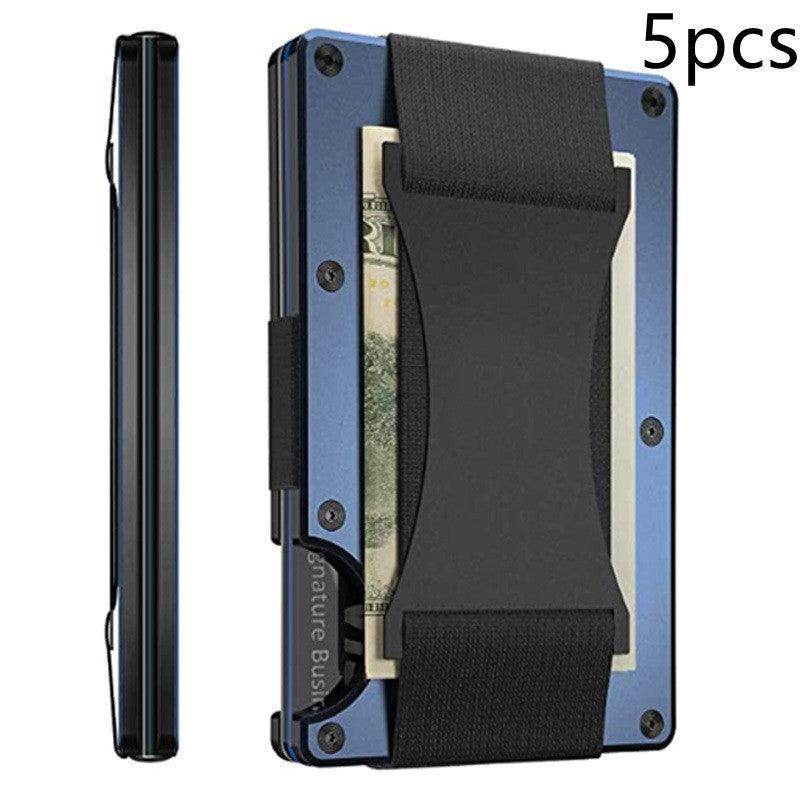 Carbon Fiber Wallet - RFID Blocking Metal Card Holder