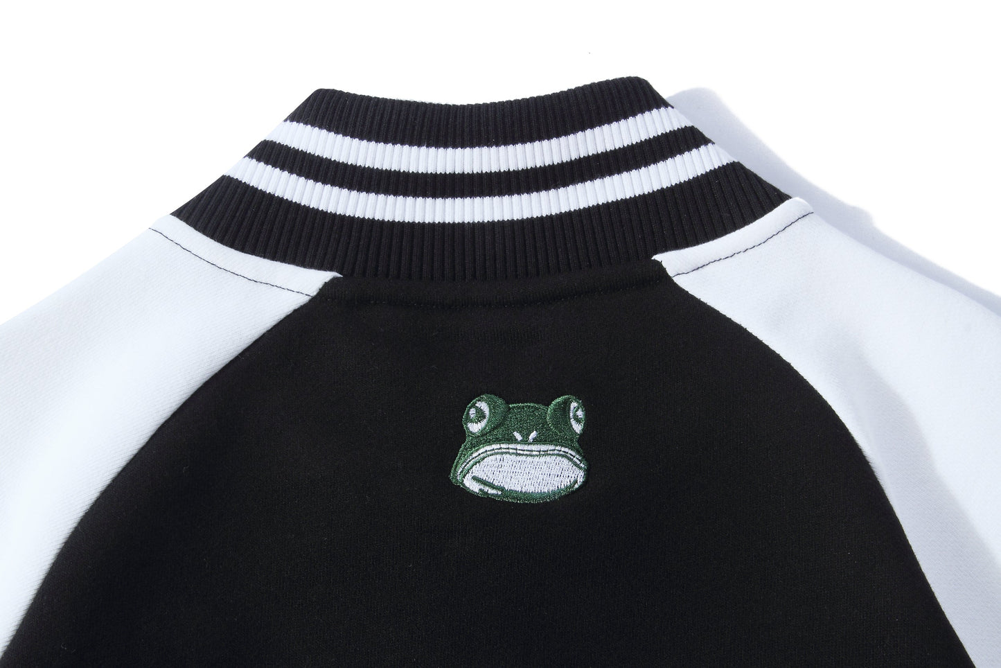KH3002 Frog Embroidery Jacket - Concordia Style Boutique