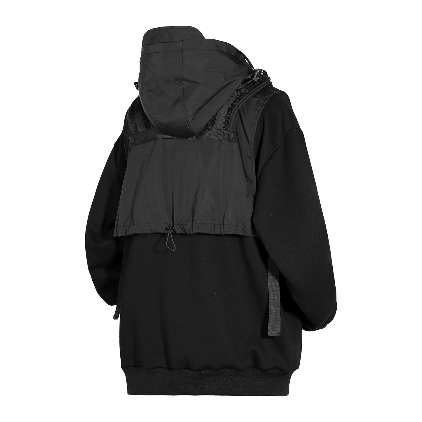 HiH34 Black Tech Guard Hoodie - Concordia Style Boutique