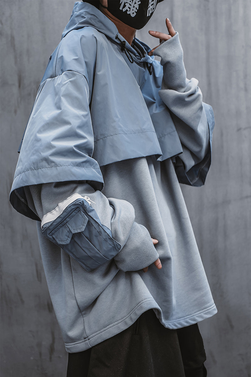 HiH18 I-Tech Layered Hoodie - Concordia Style Boutique