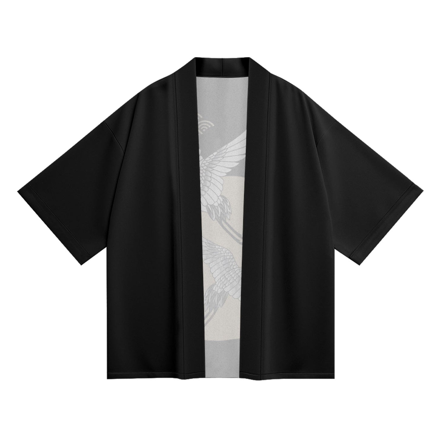 K06 Cranes Paradise Kimono