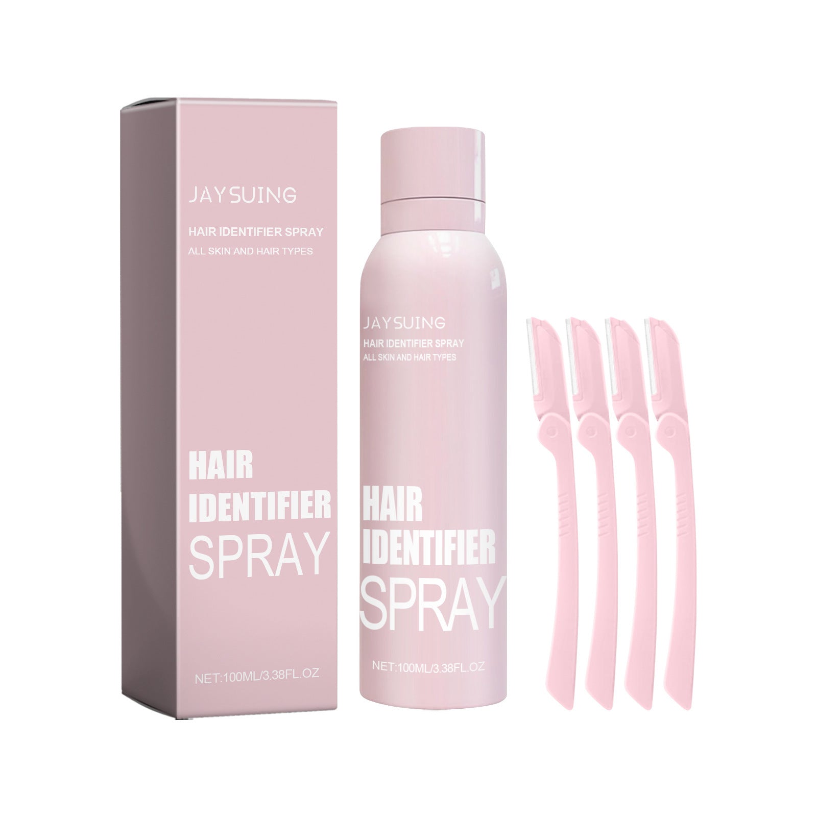 Hair Identifier Spray Set for Face Shaving - Moisturizing Dermaplaner Spray for Facial Skincare - Premium Hair Identifier Spray Set for Face Shavi from Concordia Style Boutique - Just $7.97! Shop now at Concordia Style Boutique