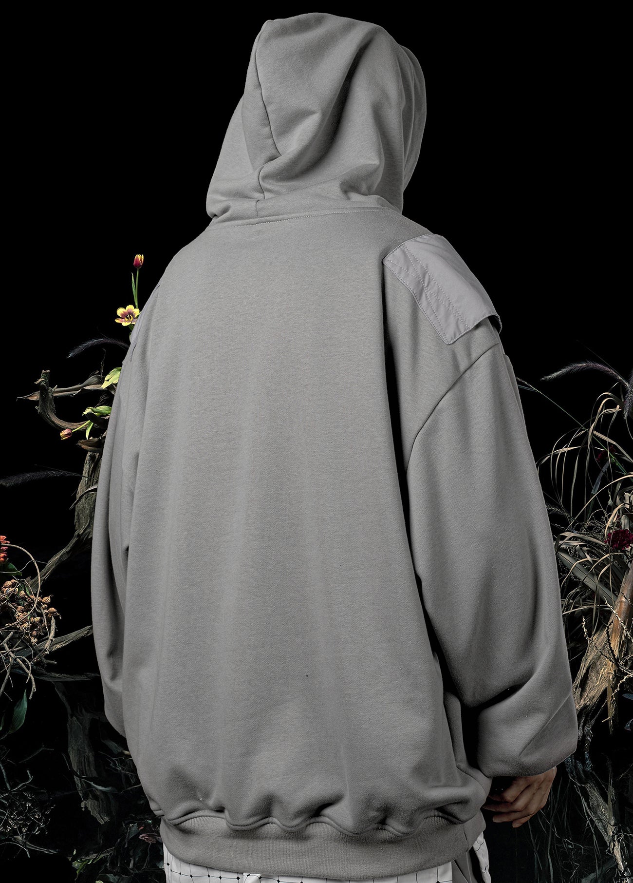 HiH29 Shadow Mixed Hoodie - Concordia Style Boutique