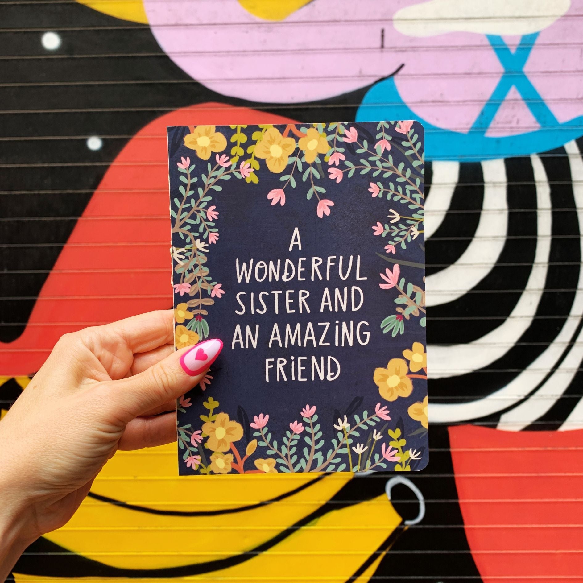 A Wonderful Sister and An Amazing Friend Double-Sided Journal - Concordia Style Boutique