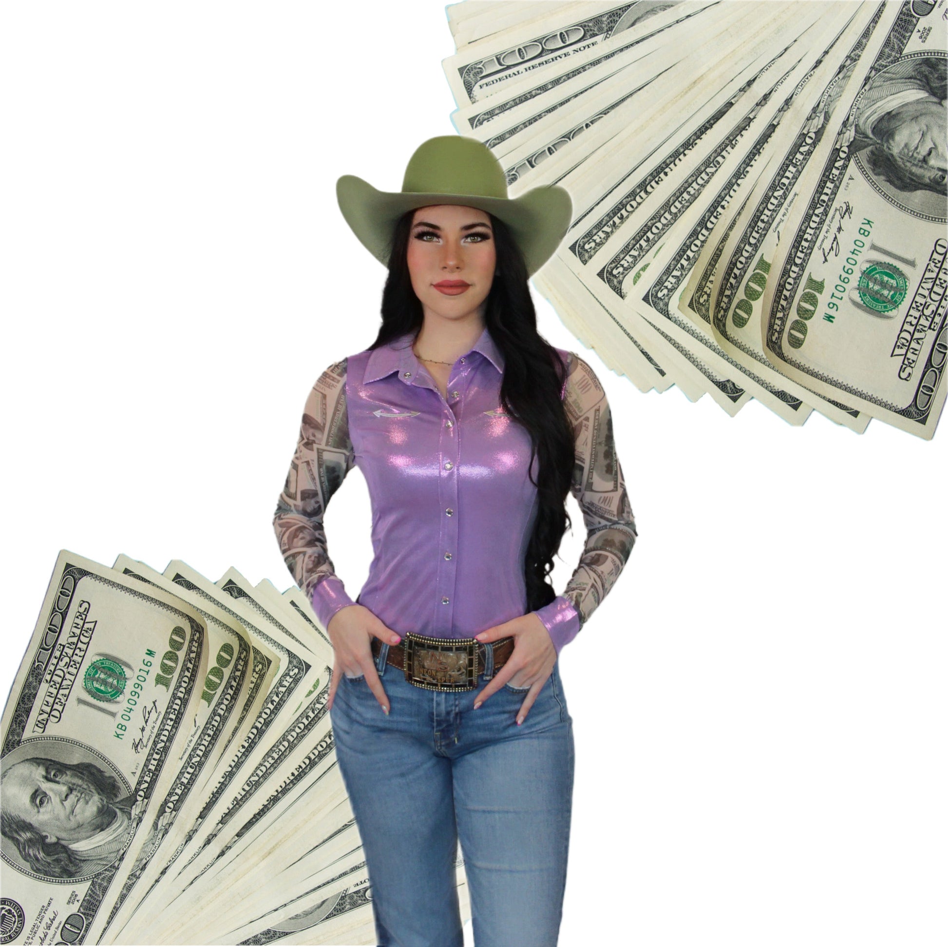 All In Pearl Snap Rodeo Shirt - Concordia Style Boutique