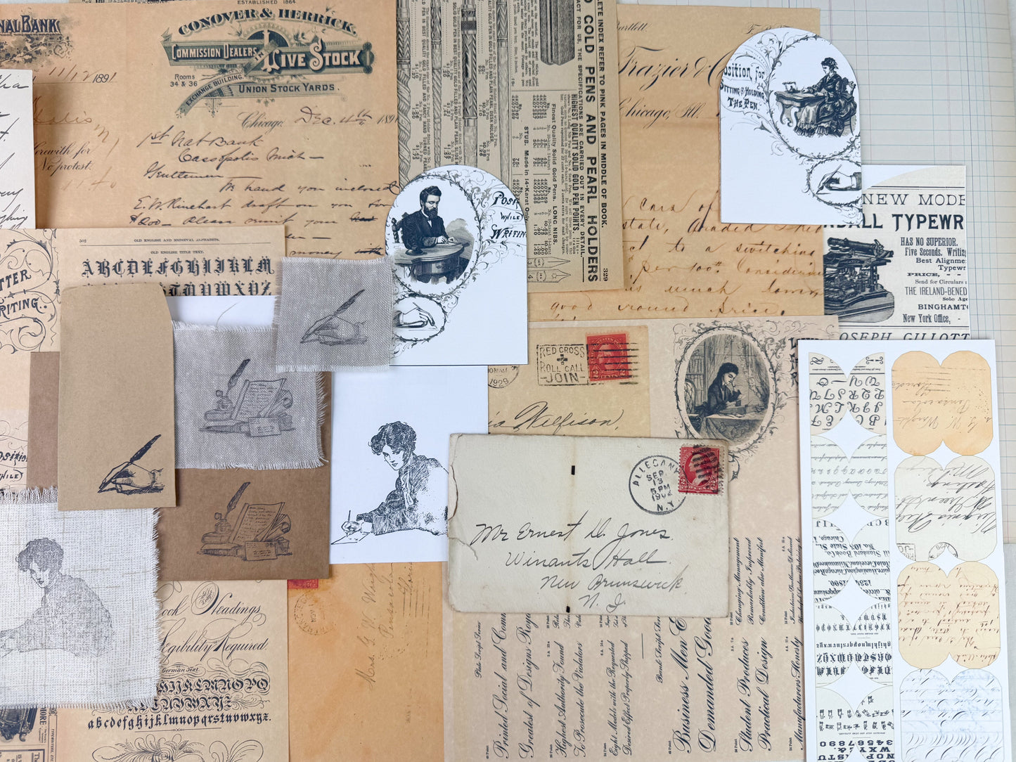 Writing Ephemera Kit - Concordia Style Boutique