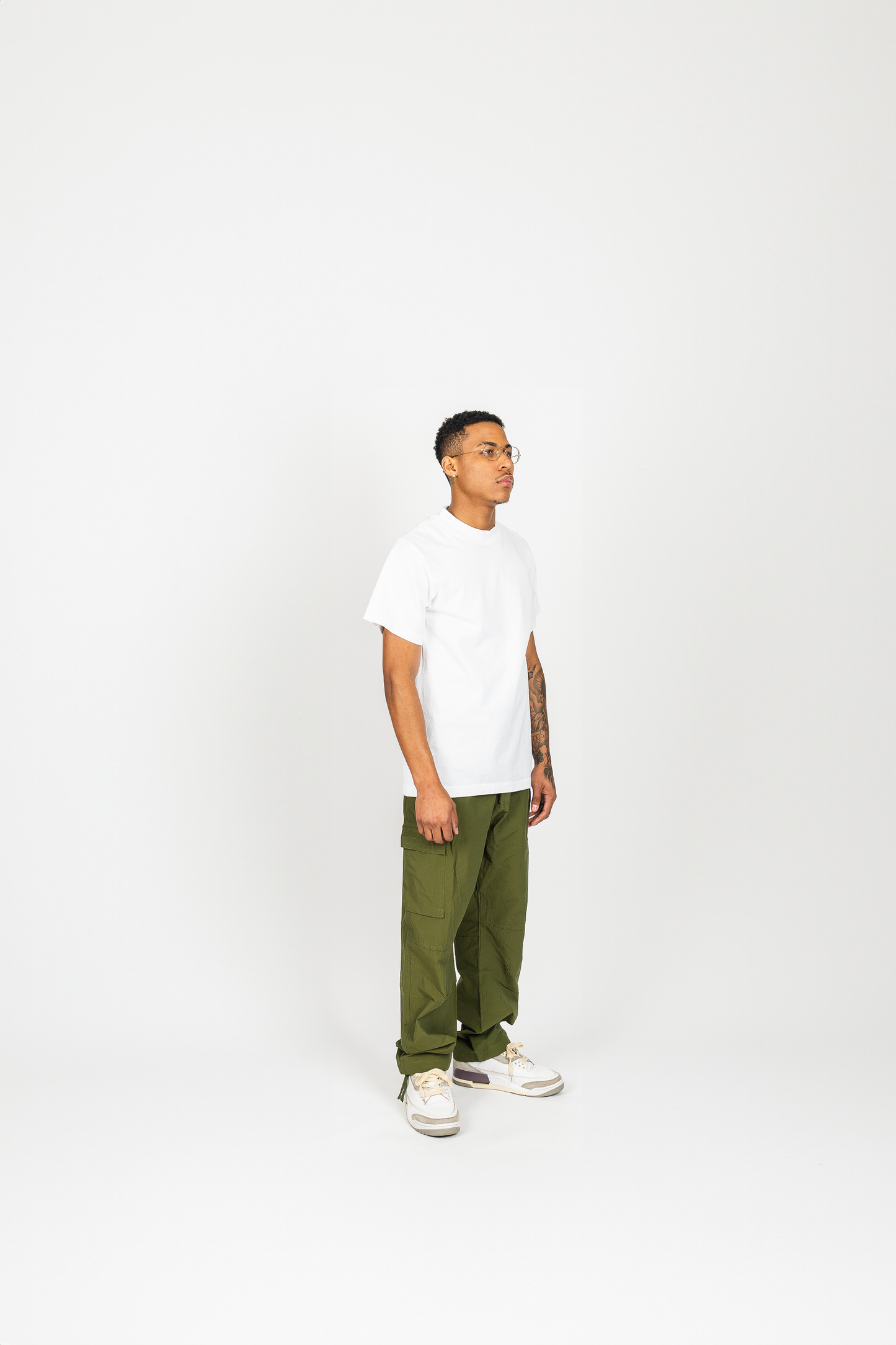 Windbreaker Nylon Cargo Pants