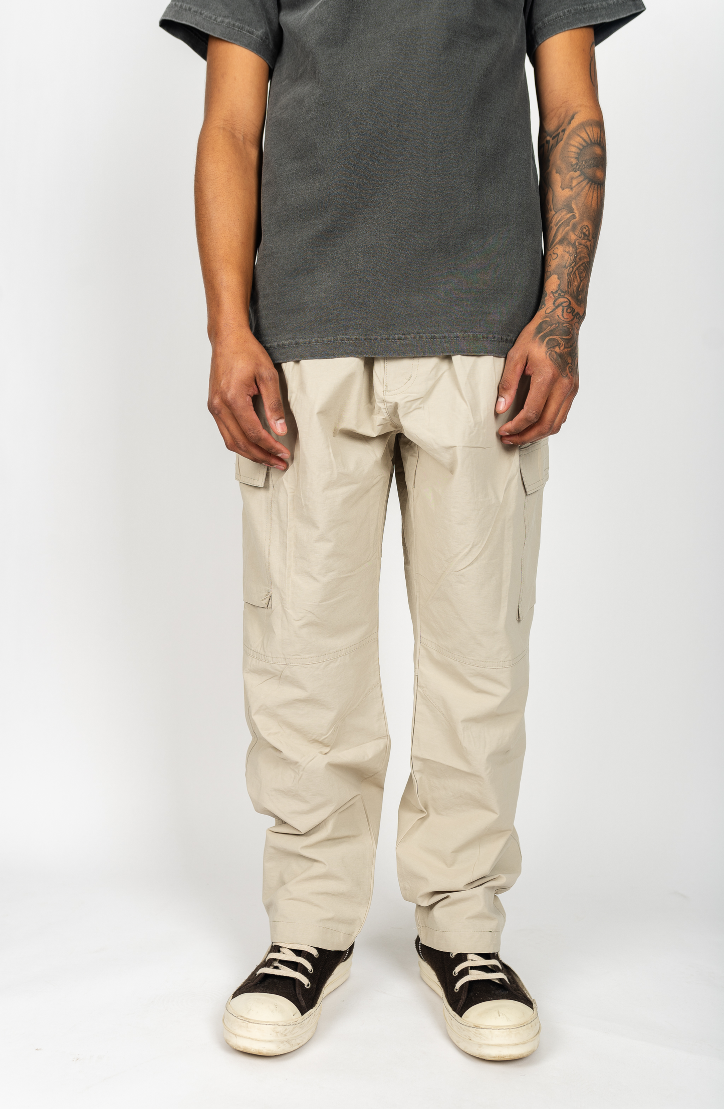 Windbreaker Nylon Cargo Pants