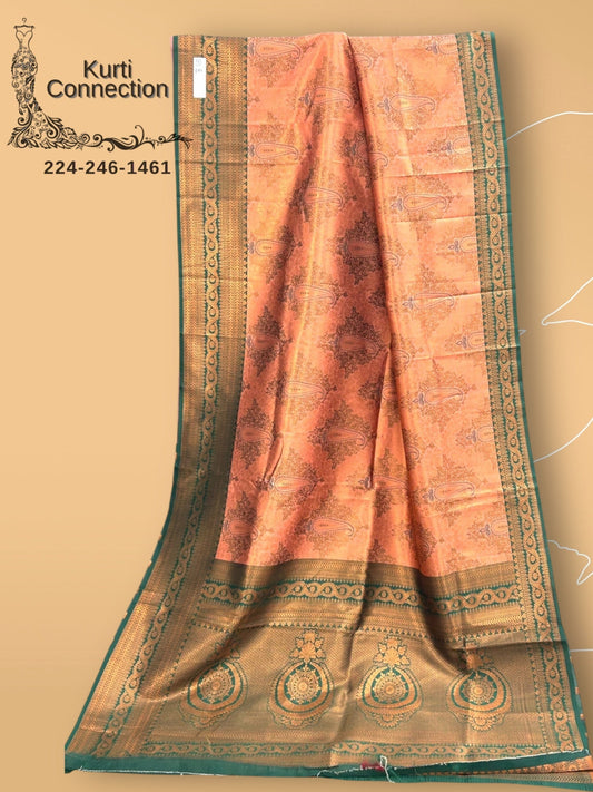 Art silk banarasi saree
