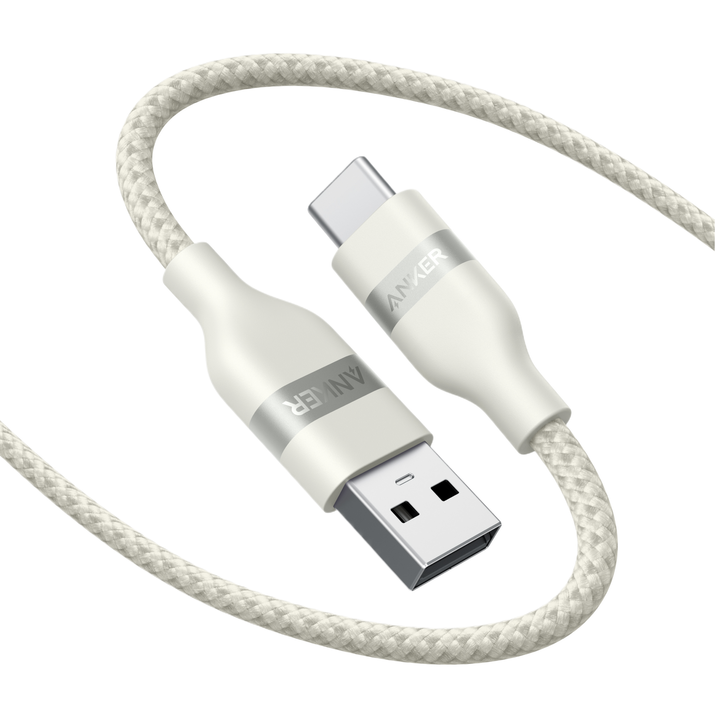 Anker USB-A to USB-C Cable (3 ft/6 ft, Upcycled-Braided)