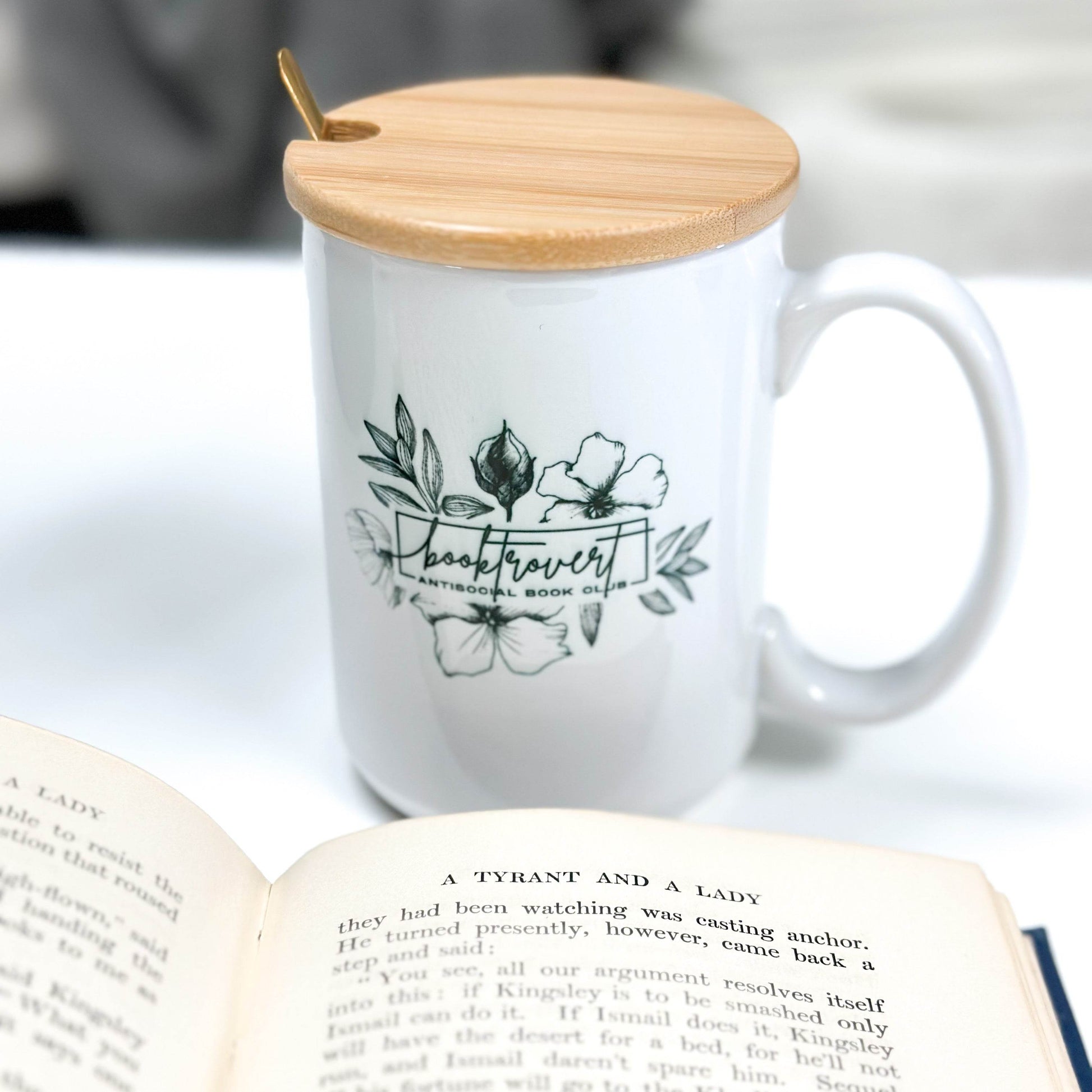 Booktrovert, Funny Mug, Coffee Mug Book Lover Gift - Concordia Style Boutique