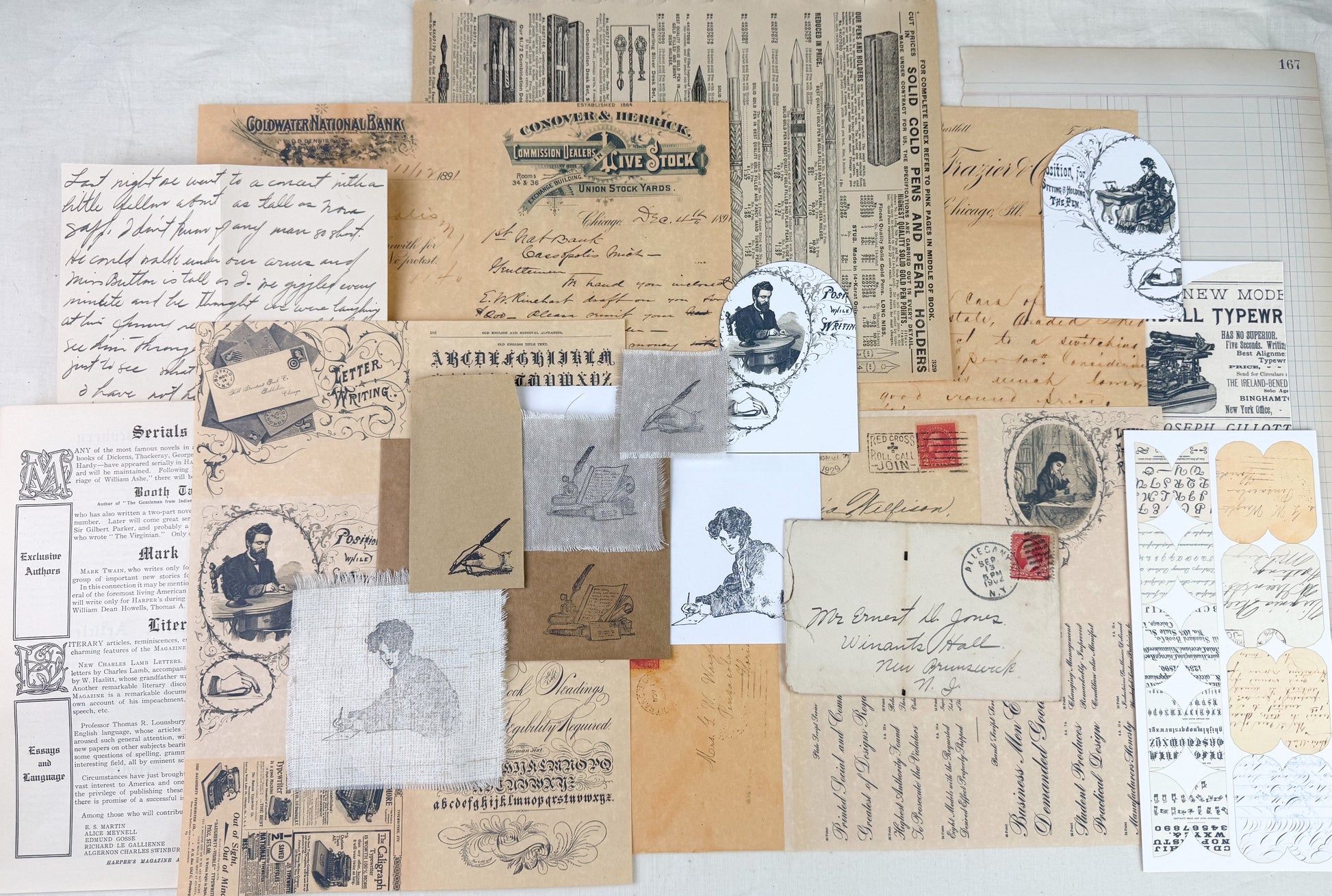Writing Ephemera Kit - Concordia Style Boutique