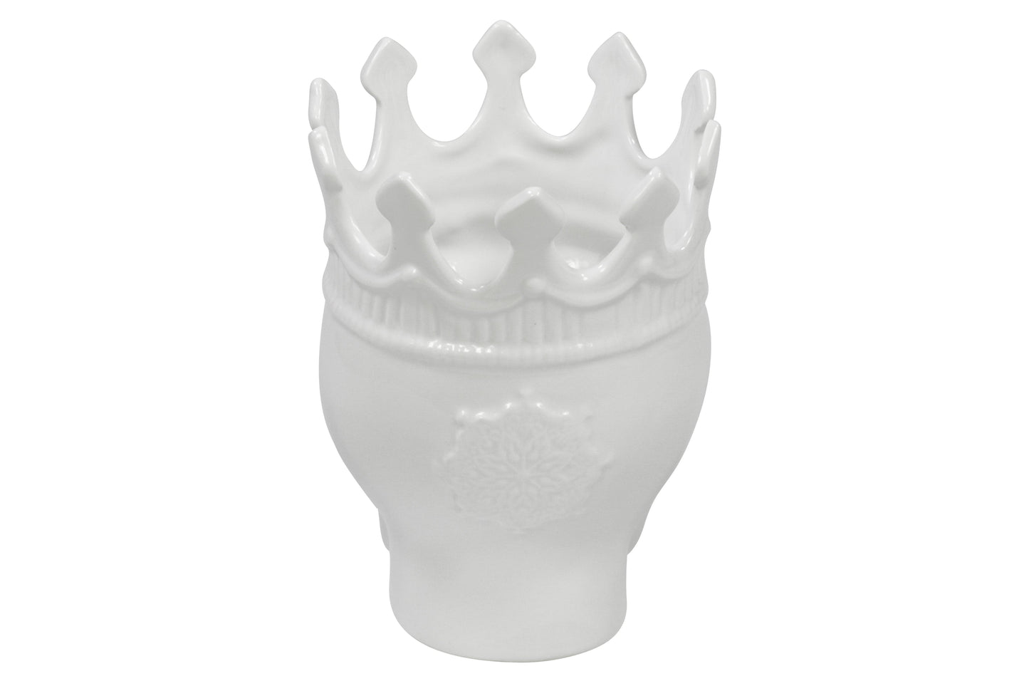 White Louise Skull - Concordia Style Boutique