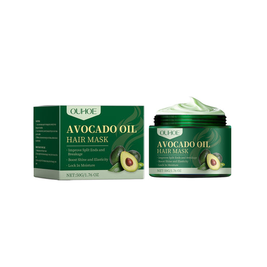OUHOE Avocado Oil Hair Mask - Gently Hydrates And Nourishes Dry Hair - Premium Oil Hair Mask from Concordia Style Boutique - Just $14.96! Shop now at Concordia Style Boutique
