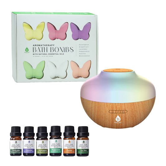 Pursonic Aromatherapy Spa Bundle – Transform Your Home into a Serene Oasis - Concordia Style Boutique