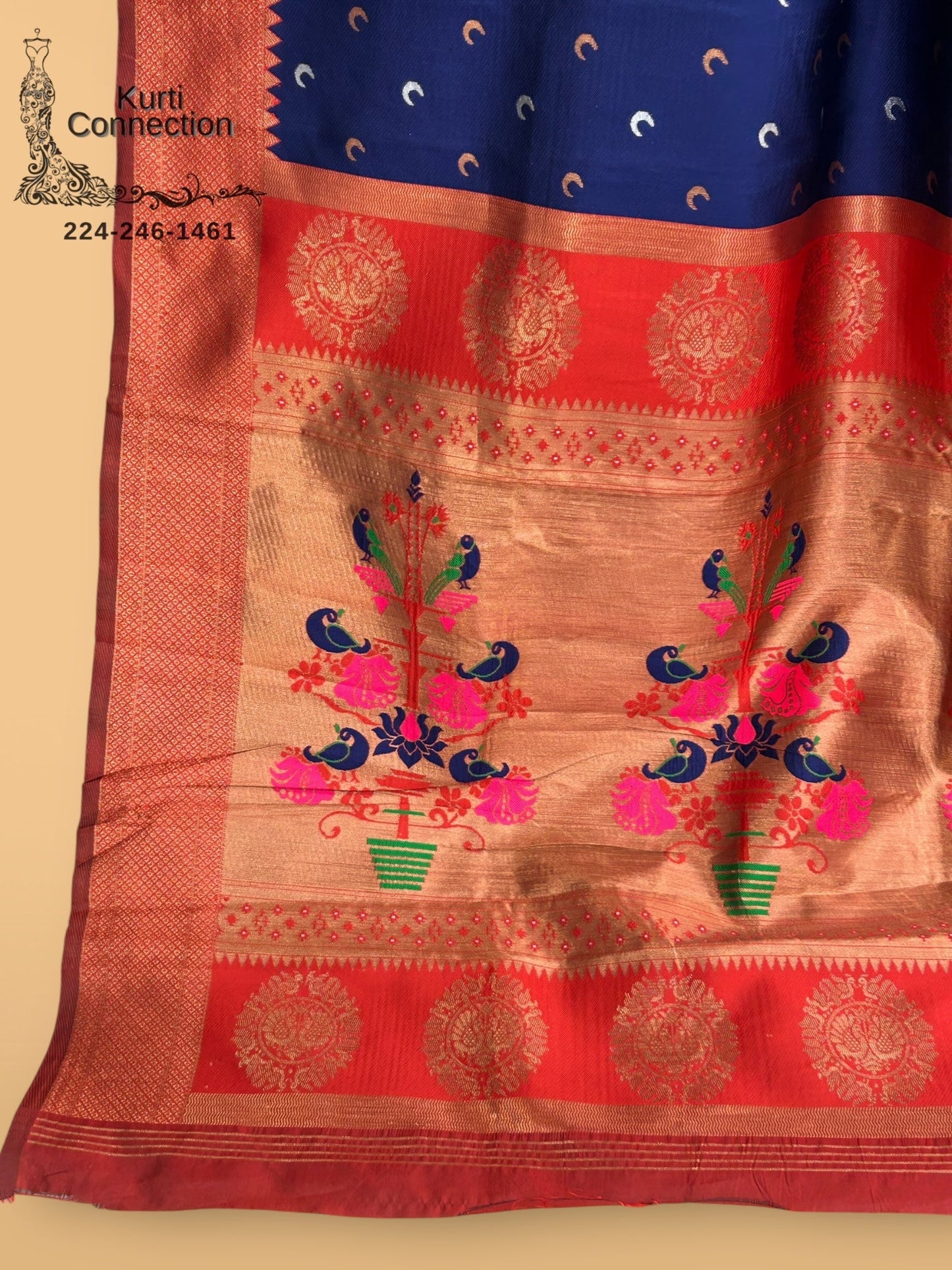Art Silk Paithani Saree
