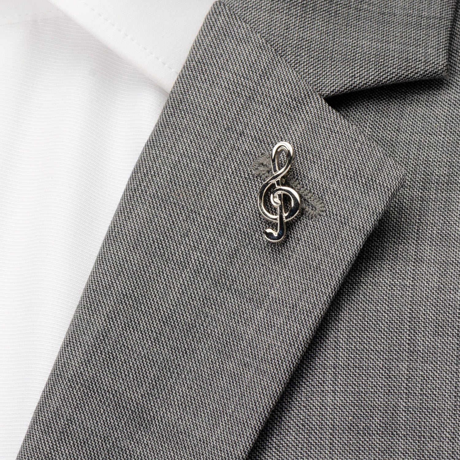 Musical Symbol Lapel Pin - Concordia Style Boutique