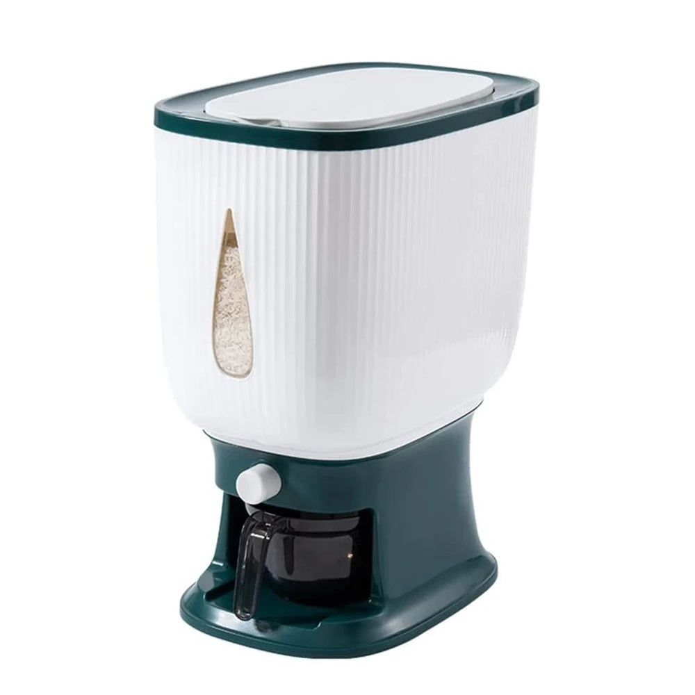10 kg Rice Dispenser / Storage Container /Sealed Grain Cereal Dispenser & Storage Box