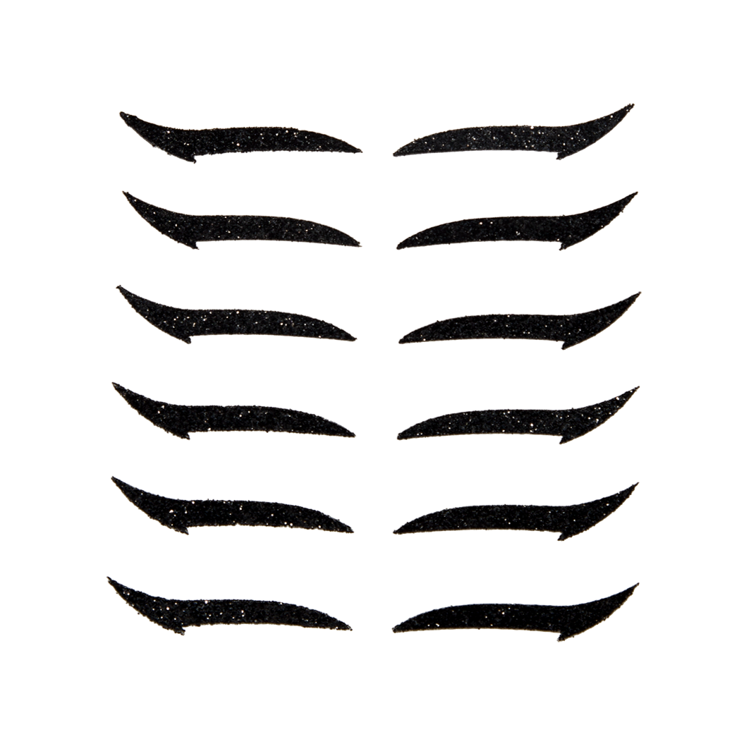 Eyeliner Sticker Classic Black 6 Pairs