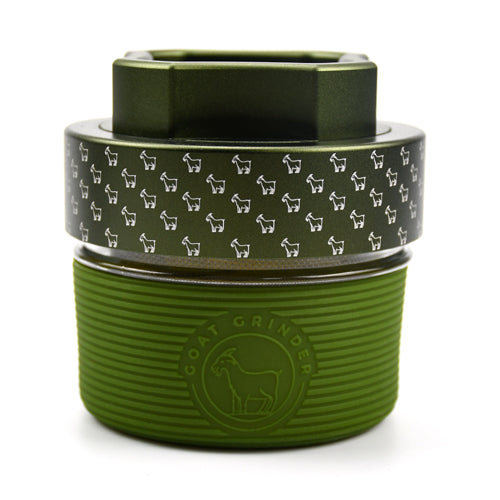 4 Piece Aluminum Herb Grinder | AITH v.I – OG - Repeat Pattern - Concordia Style Boutique