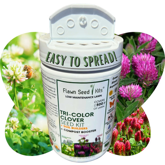 Tri-Color Clover Seed Easy Spread Shaker - Concordia Style Boutique
