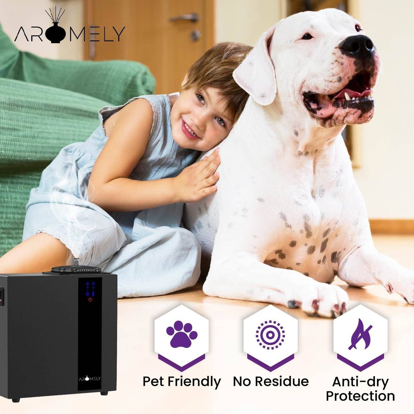 ARO MAX - Smart HVAC Scent Diffuser Up to 16,000 Sqft - Bluetooth & Waterless - Concordia Style Boutique