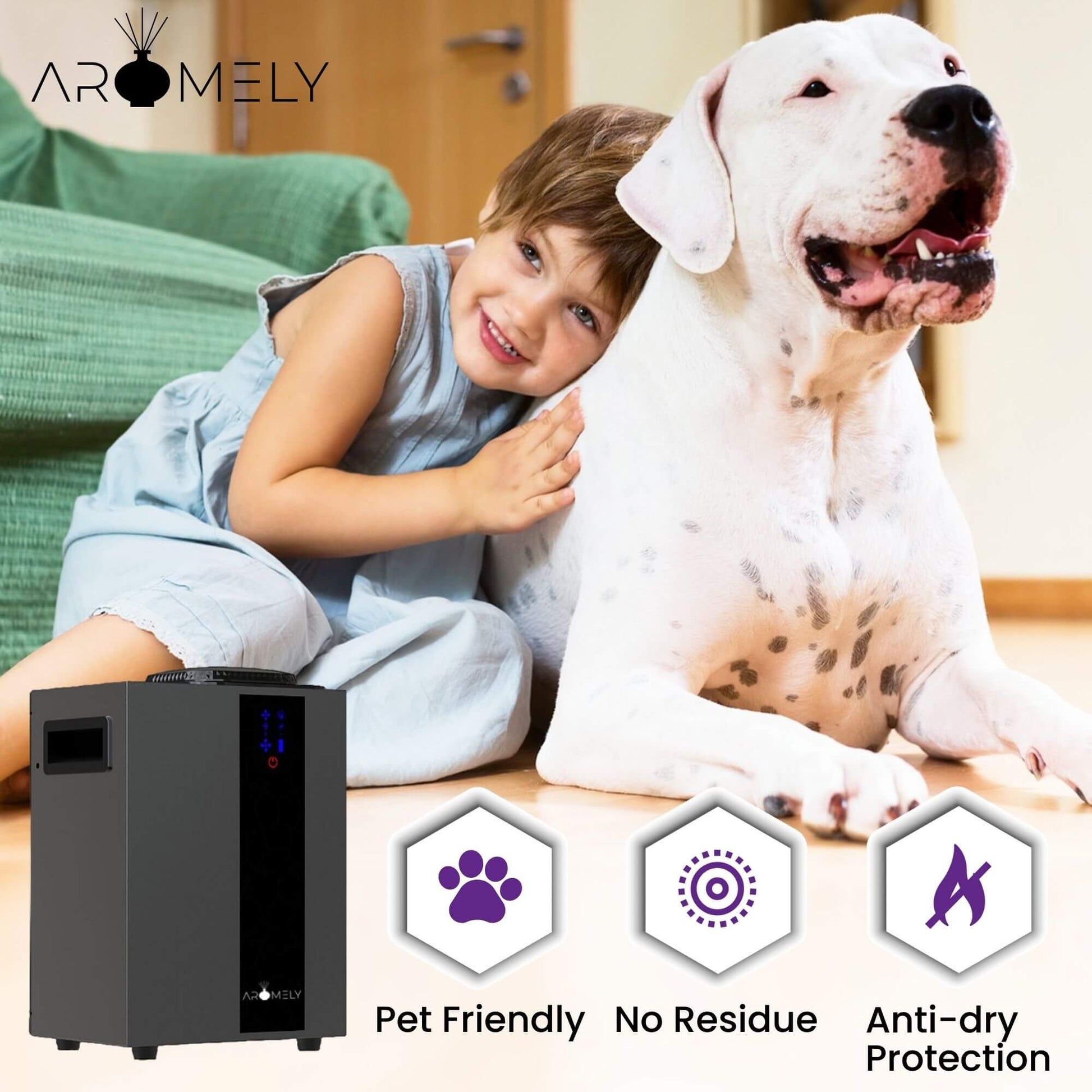 ARO PRO - Smart HVAC Scent Diffuser Up to 4,000 Sqft - Bluetooth & Waterless - Concordia Style Boutique