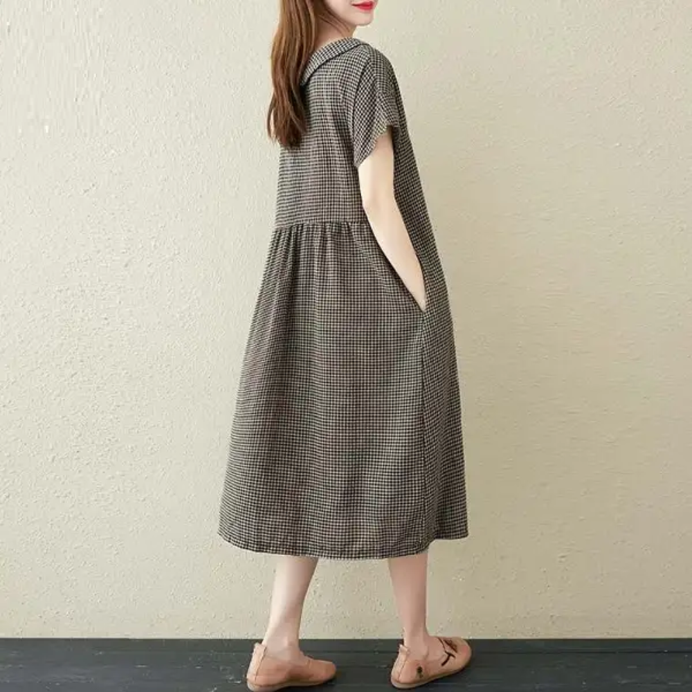 MINI GINGHAM SUMMER DRESS - Concordia Style Boutique