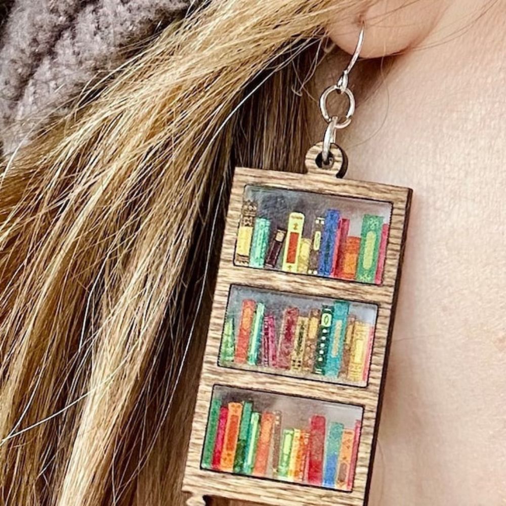 BOOK LOVER EARRINGS (PAIR) - Concordia Style Boutique