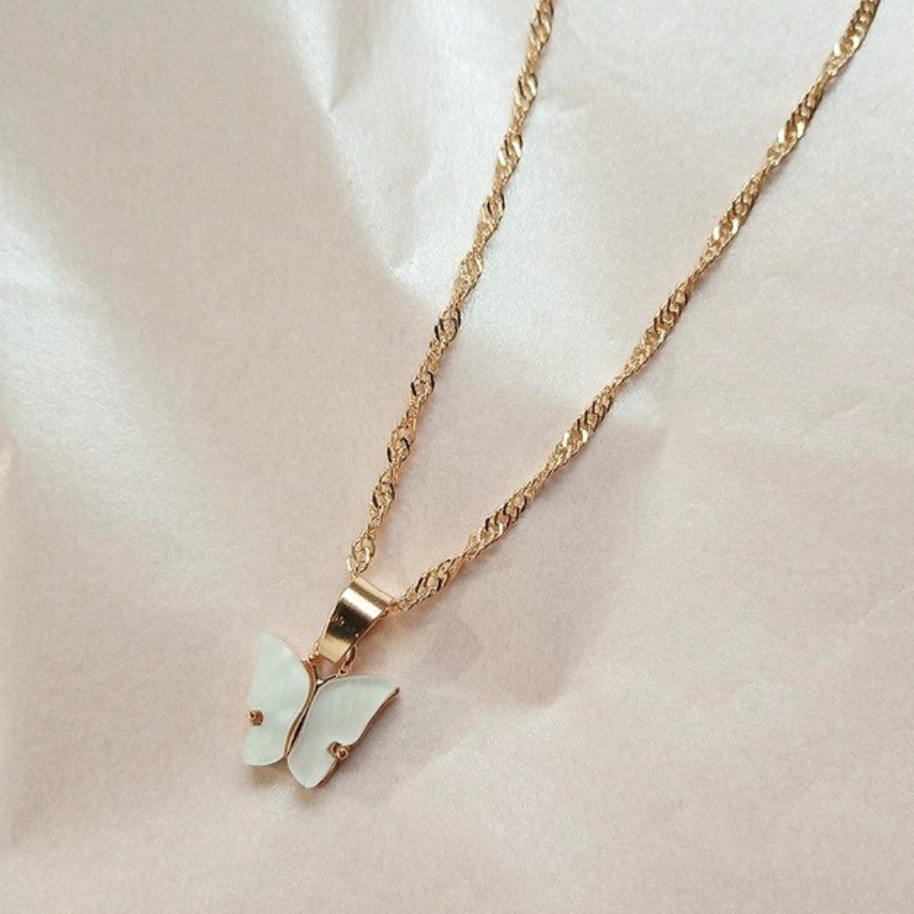 DAINTY BUTTERFLY NECKLACE - Concordia Style Boutique