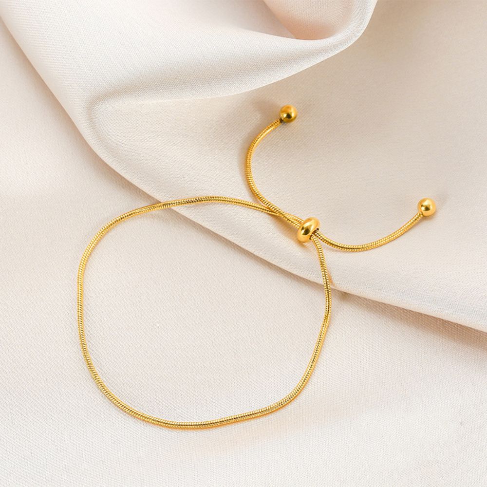 DRAWSTRING BRACELET (ADJUSTABLE) - Concordia Style Boutique