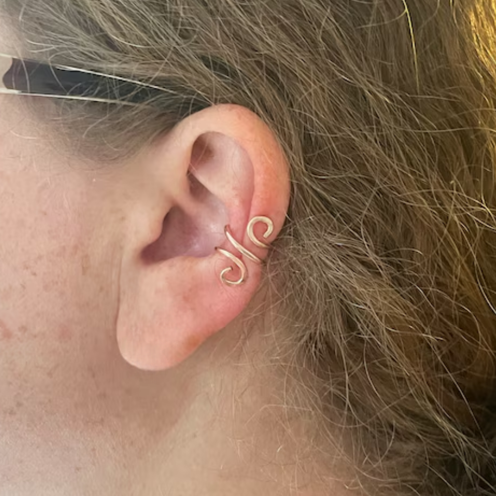 GOLD EAR CUFFS - Concordia Style Boutique