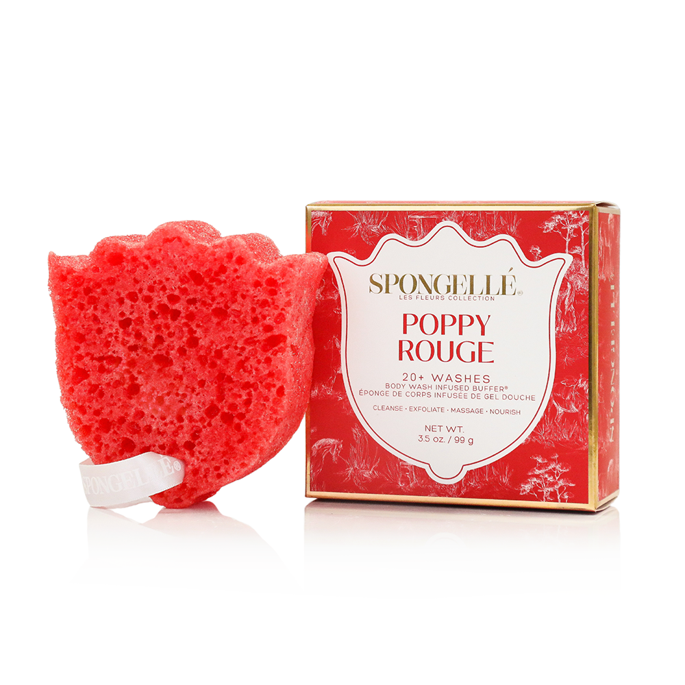 Poppy Rouge | Les Fleurs Body Buffer - Concordia Style Boutique