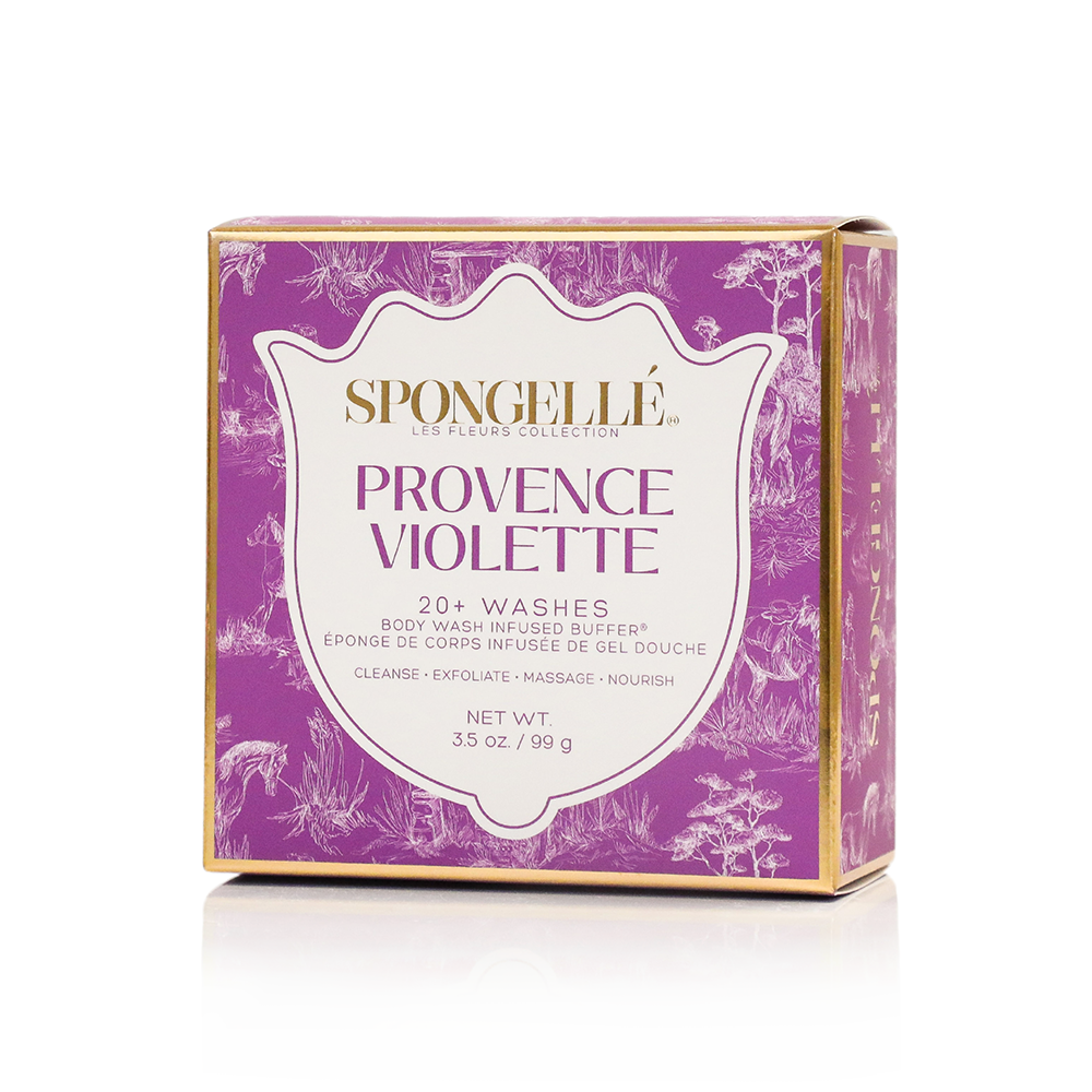Provence Violette | Les Fleurs Body Buffer - Concordia Style Boutique