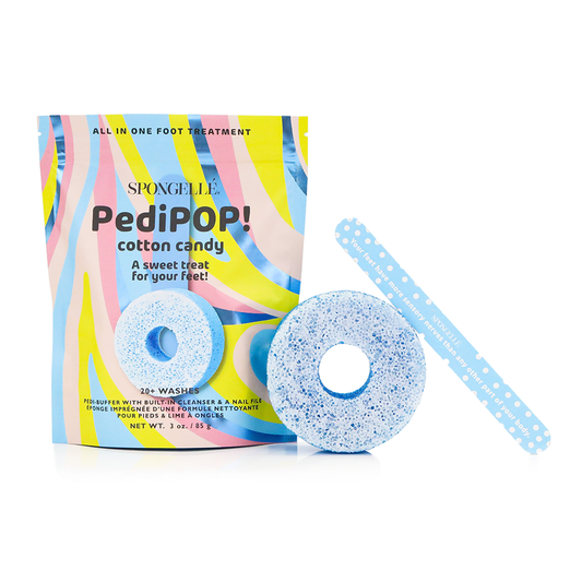 Cotton Candy | PediPOP! Pedi Buffer & Nail File - Concordia Style Boutique