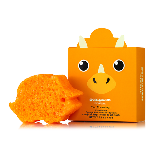 Tina Triceratops | Spongeasaurus Dinosaur Buffer - Concordia Style Boutique