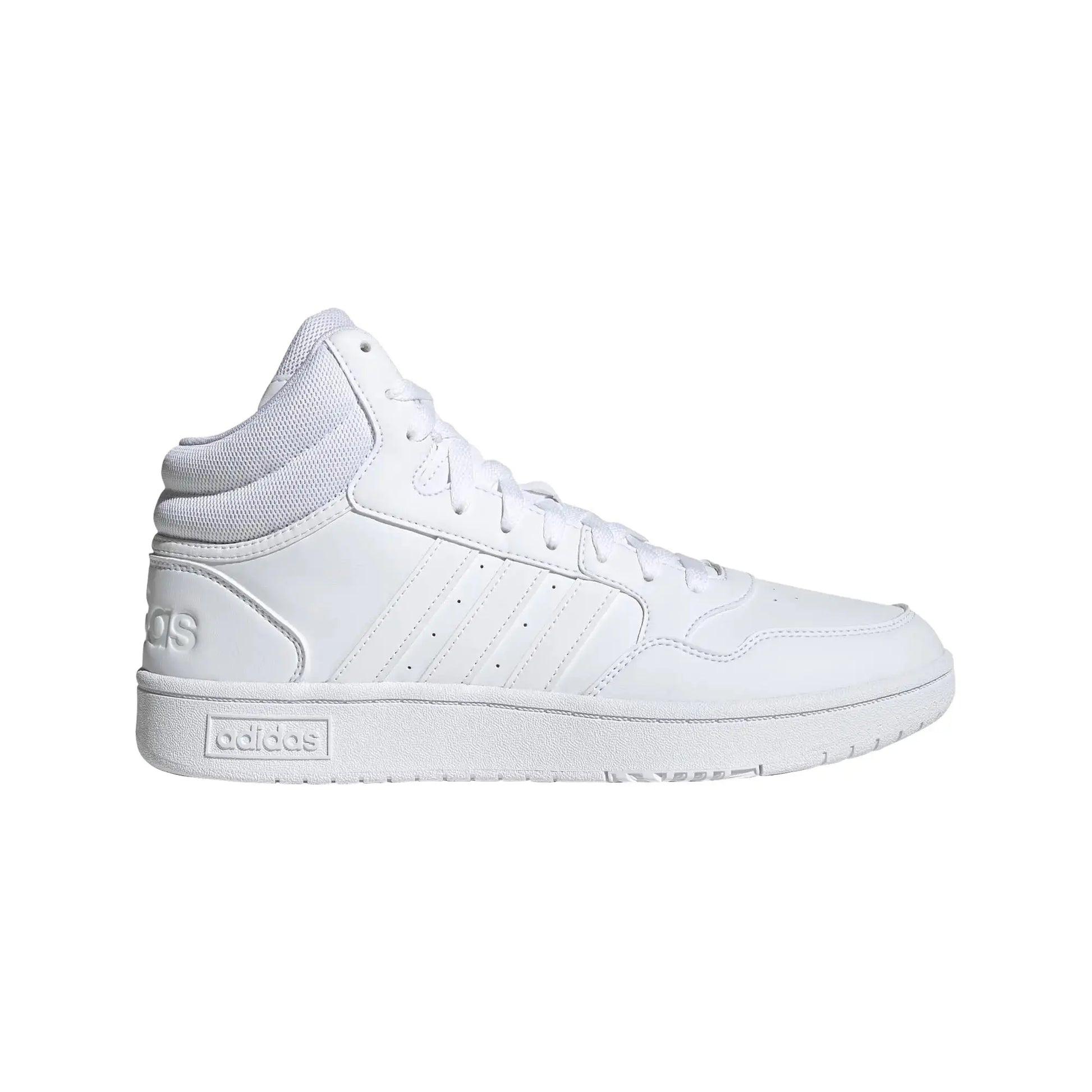 Adidas Men's Hoops 3.0 Mid White Classic Sneaker - Concordia Style Boutique