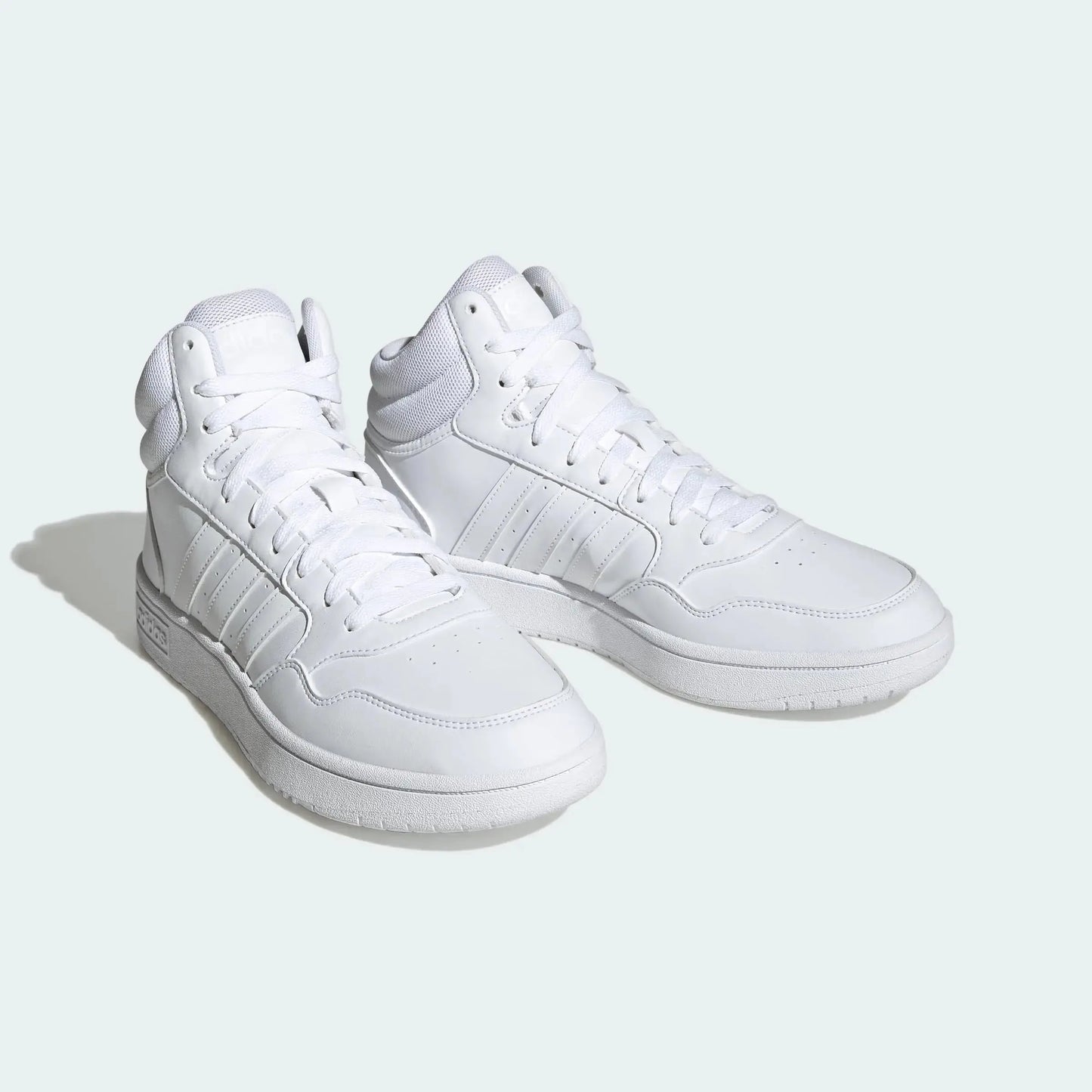 Adidas Men's Hoops 3.0 Mid White Classic Sneaker - Concordia Style Boutique