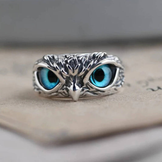 OWL EYE RING (ADJUSTABLE) - Concordia Style Boutique