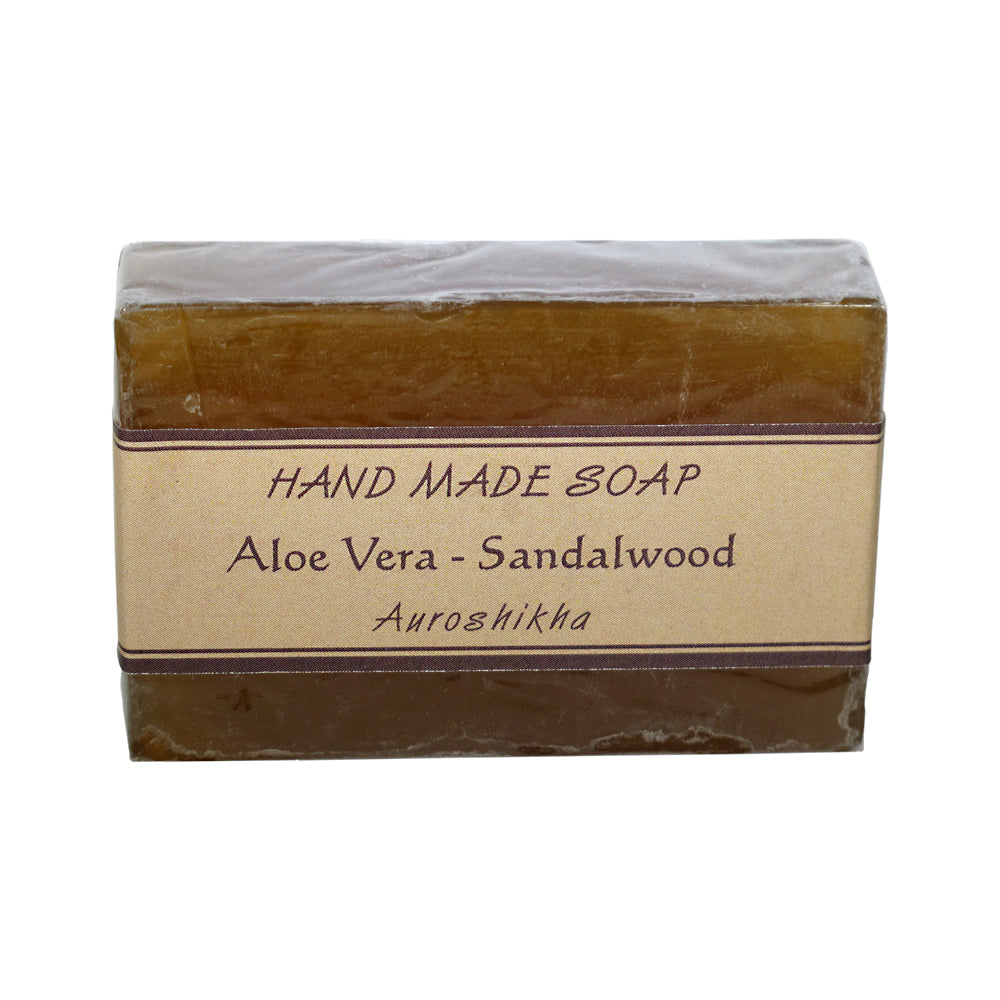 Auroshikha Aloe Vera - Sandalwood Soap - Concordia Style Boutique