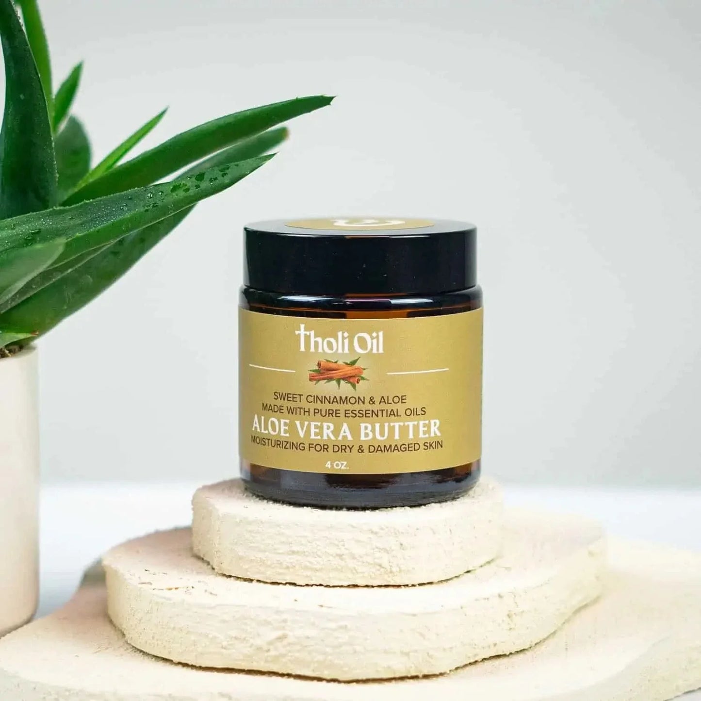 Tholi Oil Aloe Vera Butter - Skin Moisturizing and Restoration